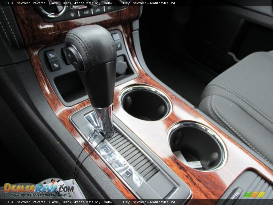 2014 Chevrolet Traverse LT AWD Black Granite Metallic / Ebony Photo #16
