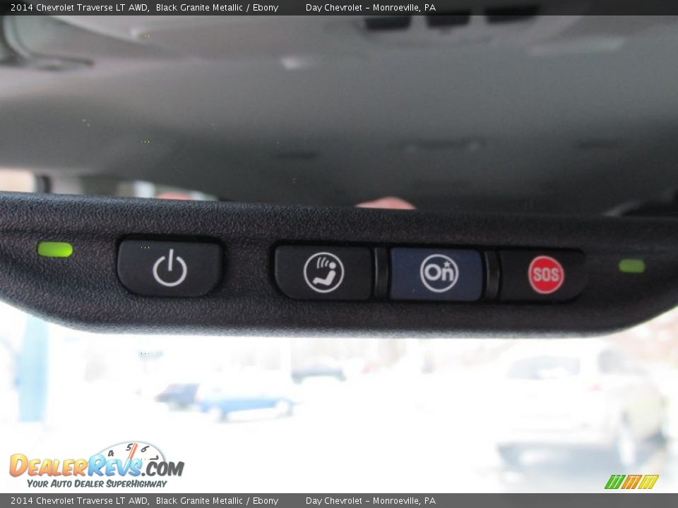 2014 Chevrolet Traverse LT AWD Black Granite Metallic / Ebony Photo #18