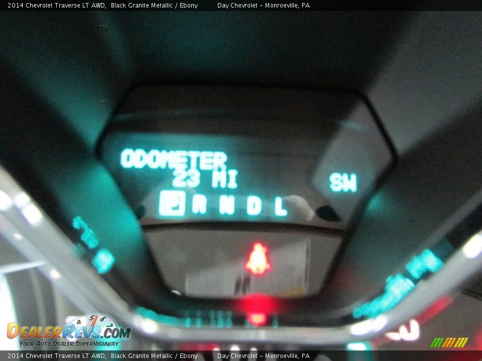 2014 Chevrolet Traverse LT AWD Black Granite Metallic / Ebony Photo #20