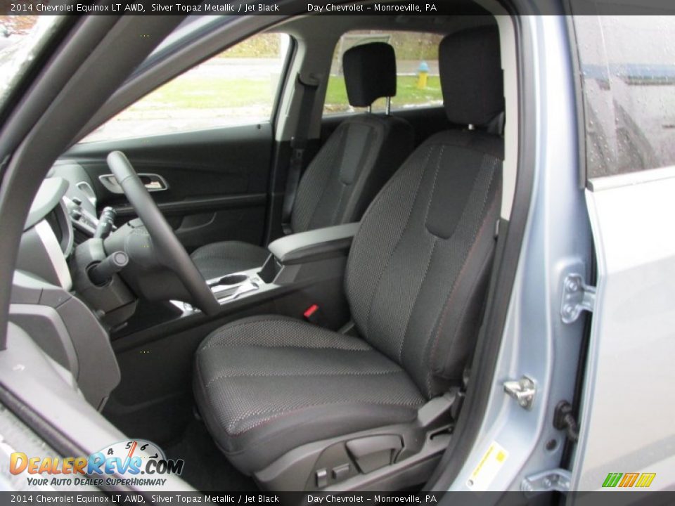 2014 Chevrolet Equinox LT AWD Silver Topaz Metallic / Jet Black Photo #12