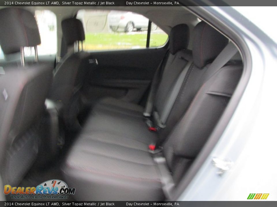 2014 Chevrolet Equinox LT AWD Silver Topaz Metallic / Jet Black Photo #13