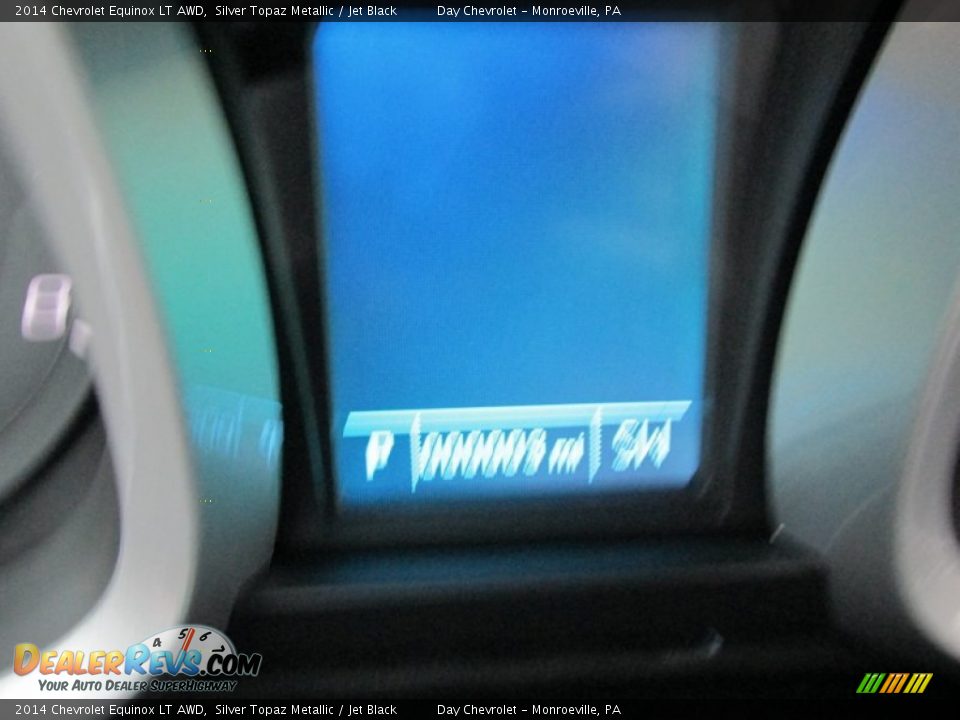 2014 Chevrolet Equinox LT AWD Silver Topaz Metallic / Jet Black Photo #20