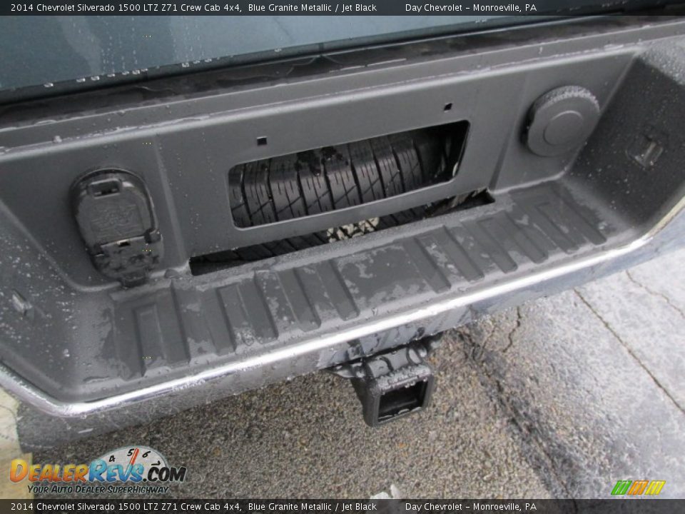 2014 Chevrolet Silverado 1500 LTZ Z71 Crew Cab 4x4 Blue Granite Metallic / Jet Black Photo #6
