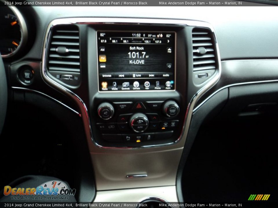 2014 Jeep Grand Cherokee Limited 4x4 Brilliant Black Crystal Pearl / Morocco Black Photo #6