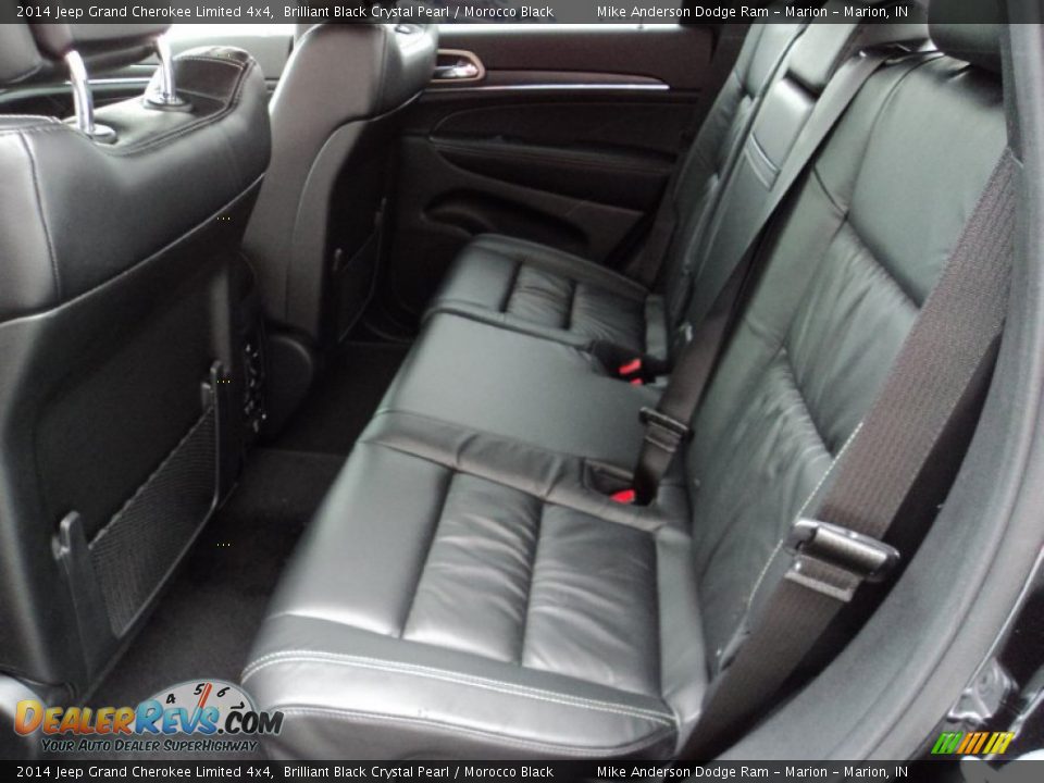 2014 Jeep Grand Cherokee Limited 4x4 Brilliant Black Crystal Pearl / Morocco Black Photo #8