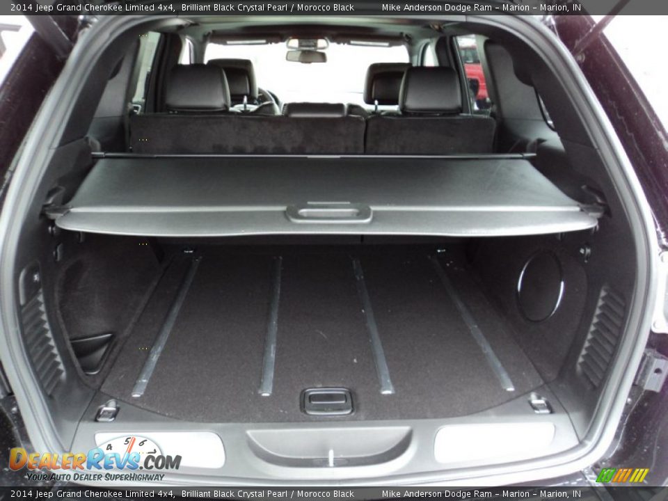 2014 Jeep Grand Cherokee Limited 4x4 Brilliant Black Crystal Pearl / Morocco Black Photo #9