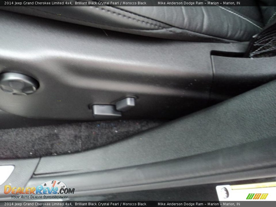 2014 Jeep Grand Cherokee Limited 4x4 Brilliant Black Crystal Pearl / Morocco Black Photo #13