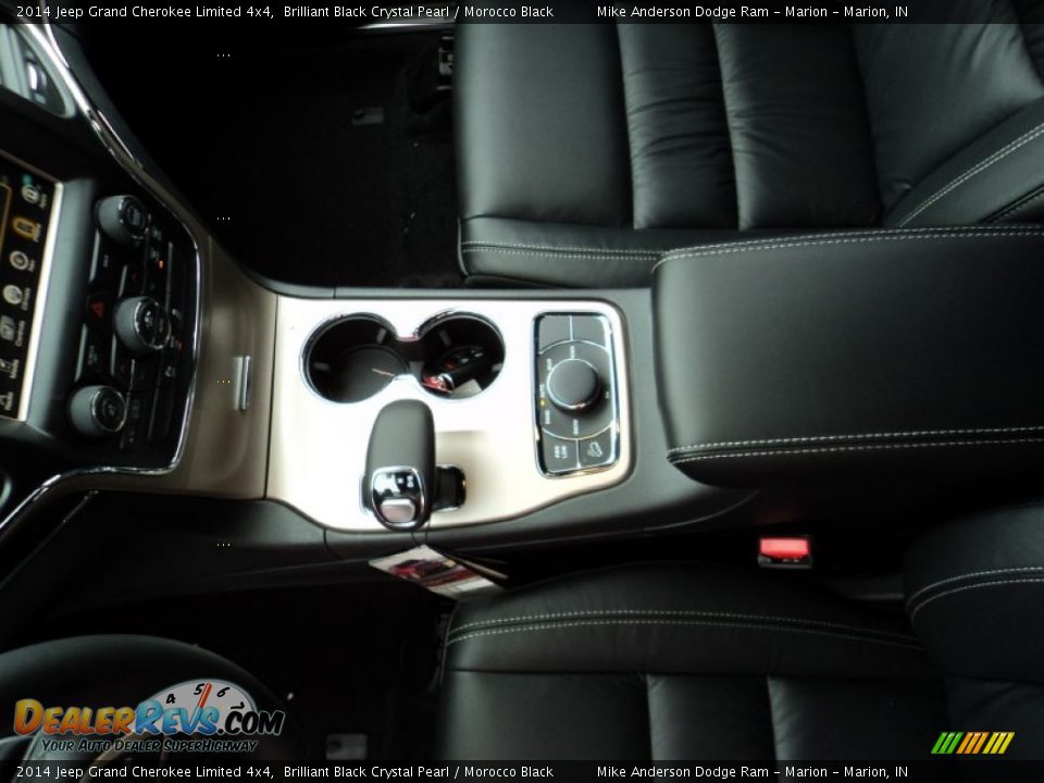 2014 Jeep Grand Cherokee Limited 4x4 Brilliant Black Crystal Pearl / Morocco Black Photo #14