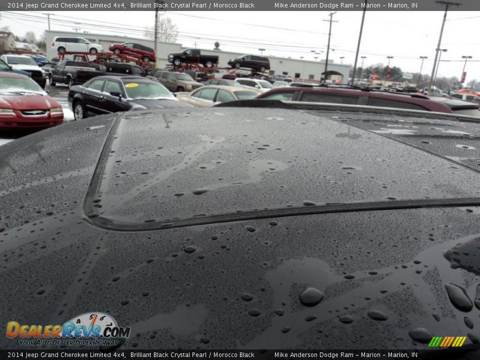 2014 Jeep Grand Cherokee Limited 4x4 Brilliant Black Crystal Pearl / Morocco Black Photo #15