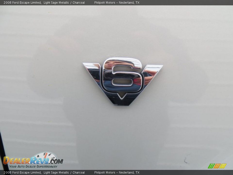 2008 Ford Escape Limited Light Sage Metallic / Charcoal Photo #17