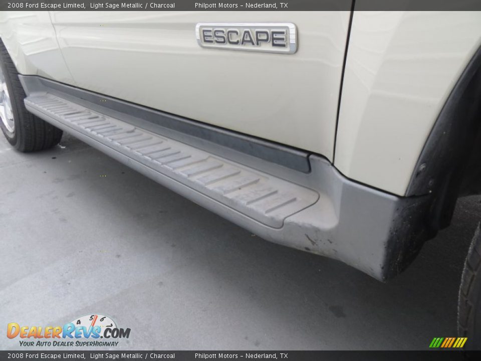 2008 Ford Escape Limited Light Sage Metallic / Charcoal Photo #19