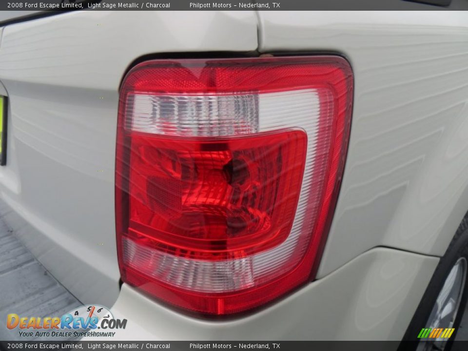 2008 Ford Escape Limited Light Sage Metallic / Charcoal Photo #20