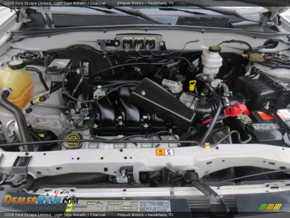 2008 Ford Escape Limited Light Sage Metallic / Charcoal Photo #22