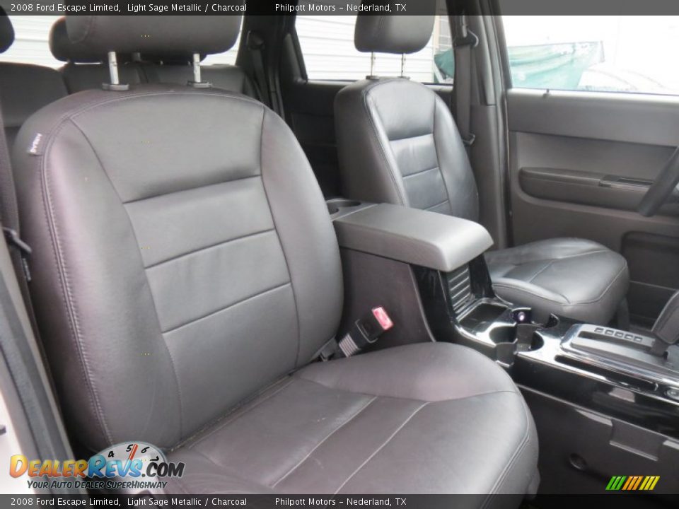 2008 Ford Escape Limited Light Sage Metallic / Charcoal Photo #25