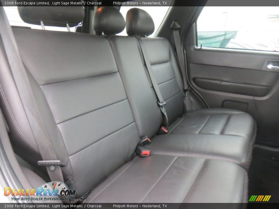 2008 Ford Escape Limited Light Sage Metallic / Charcoal Photo #28