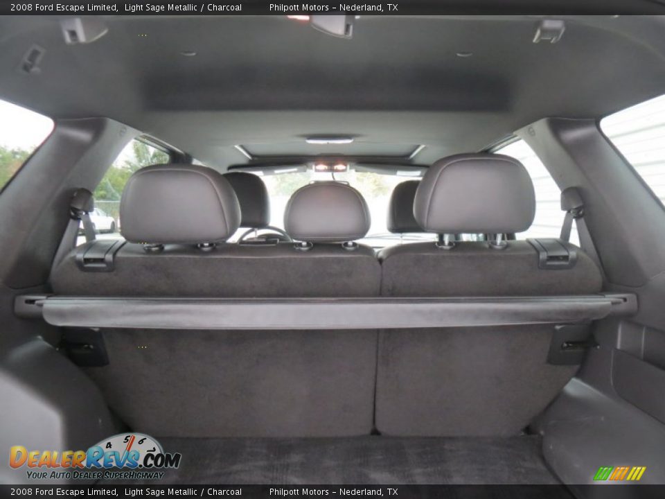 2008 Ford Escape Limited Light Sage Metallic / Charcoal Photo #29