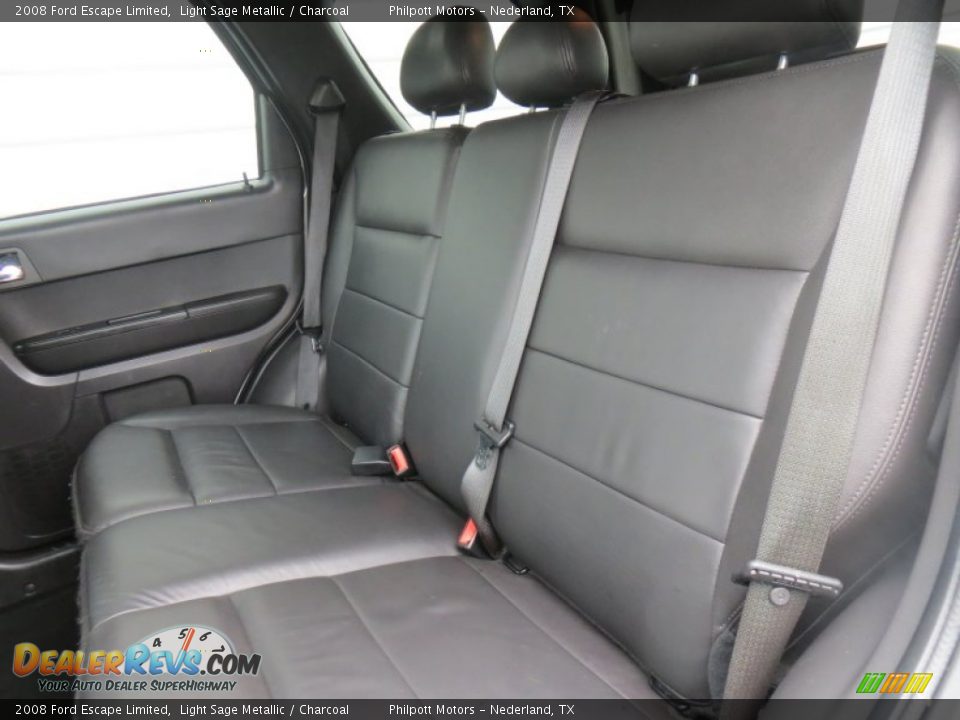 2008 Ford Escape Limited Light Sage Metallic / Charcoal Photo #33
