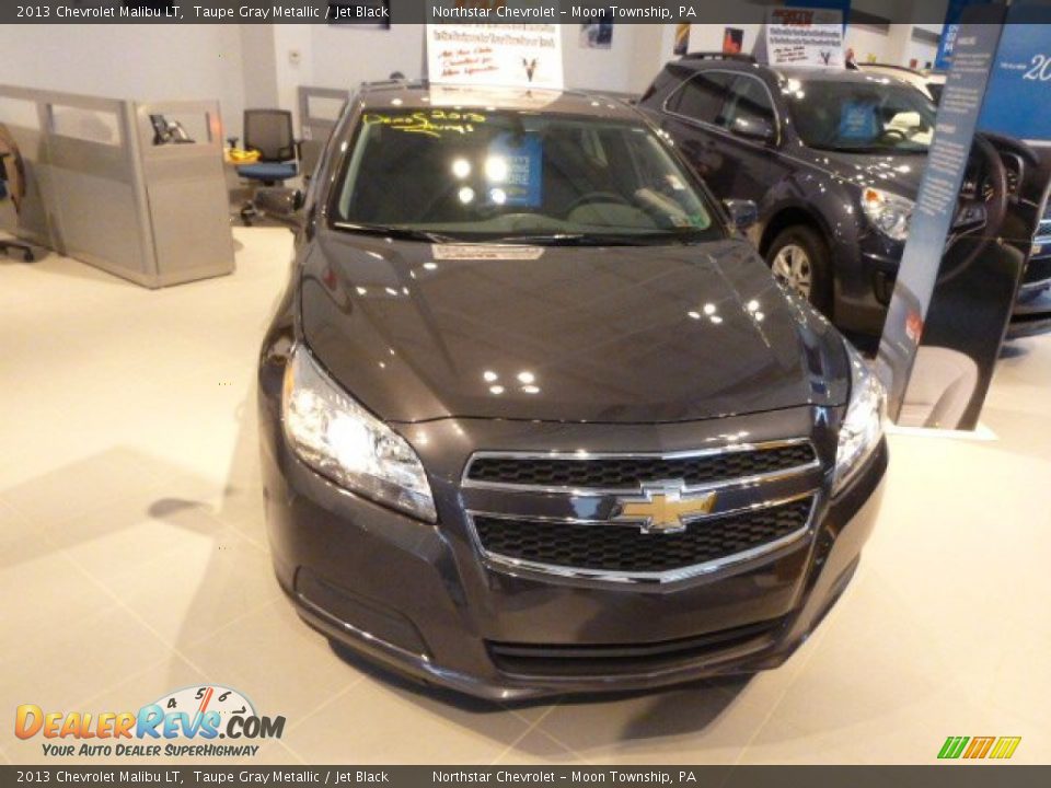 2013 Chevrolet Malibu LT Taupe Gray Metallic / Jet Black Photo #2