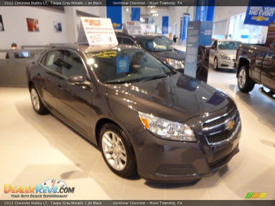 2013 Chevrolet Malibu LT Taupe Gray Metallic / Jet Black Photo #3