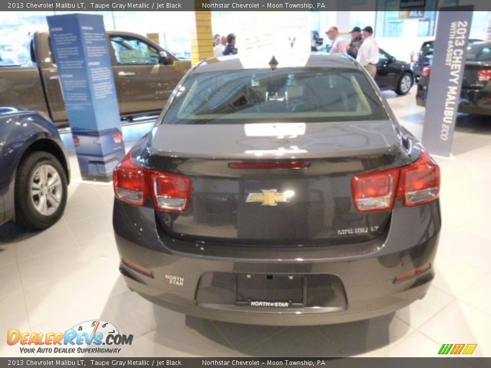 2013 Chevrolet Malibu LT Taupe Gray Metallic / Jet Black Photo #6