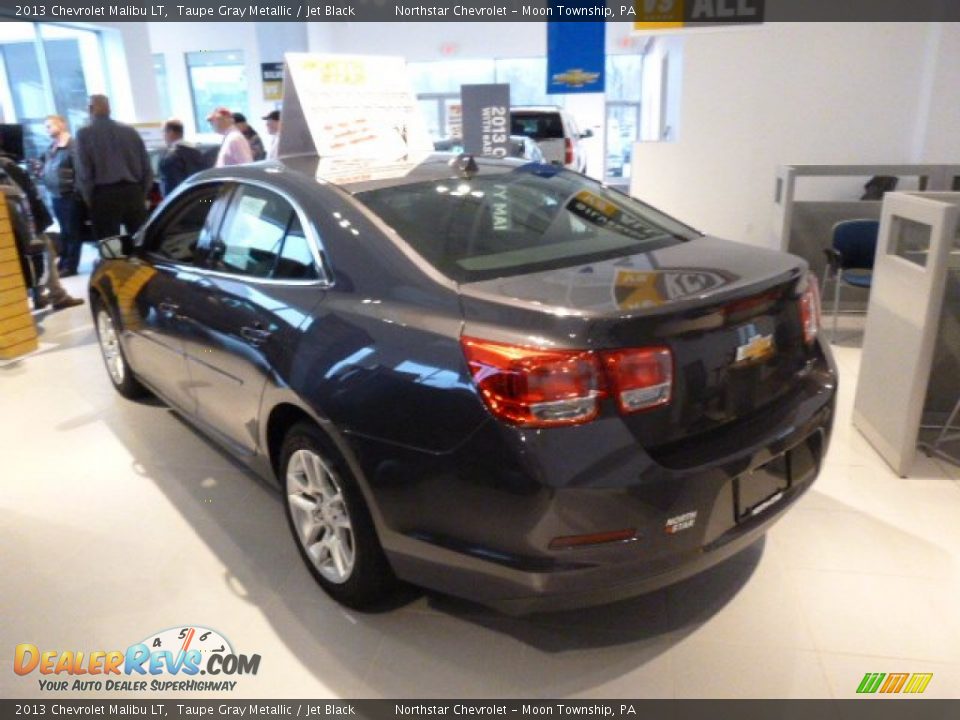 2013 Chevrolet Malibu LT Taupe Gray Metallic / Jet Black Photo #7