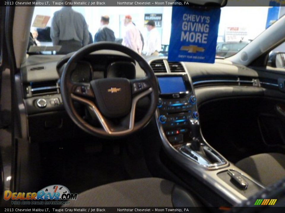 2013 Chevrolet Malibu LT Taupe Gray Metallic / Jet Black Photo #11