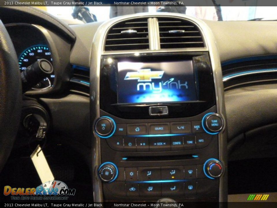 2013 Chevrolet Malibu LT Taupe Gray Metallic / Jet Black Photo #15