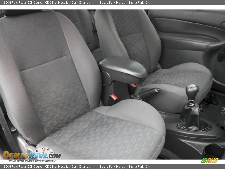 Front Seat of 2004 Ford Focus ZX3 Coupe Photo #17