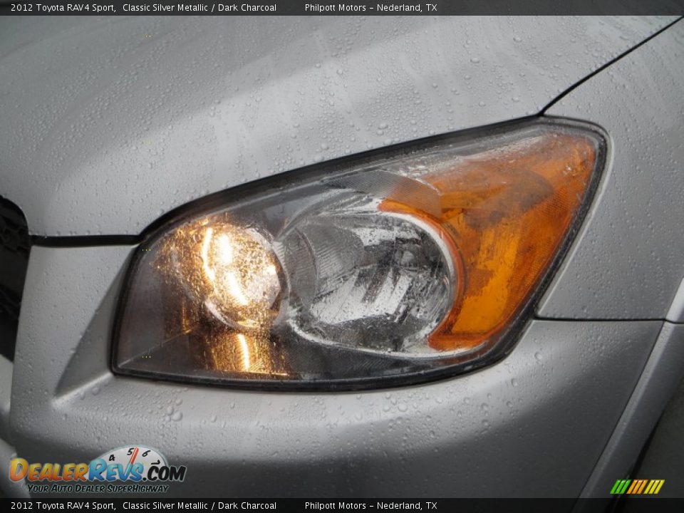 2012 Toyota RAV4 Sport Classic Silver Metallic / Dark Charcoal Photo #9