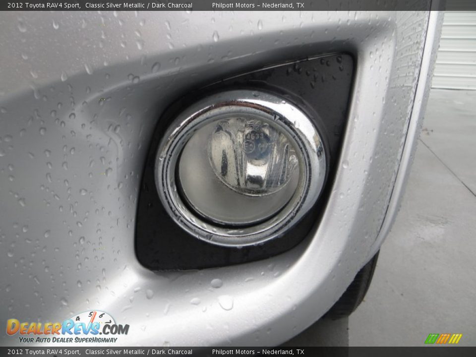 2012 Toyota RAV4 Sport Classic Silver Metallic / Dark Charcoal Photo #10