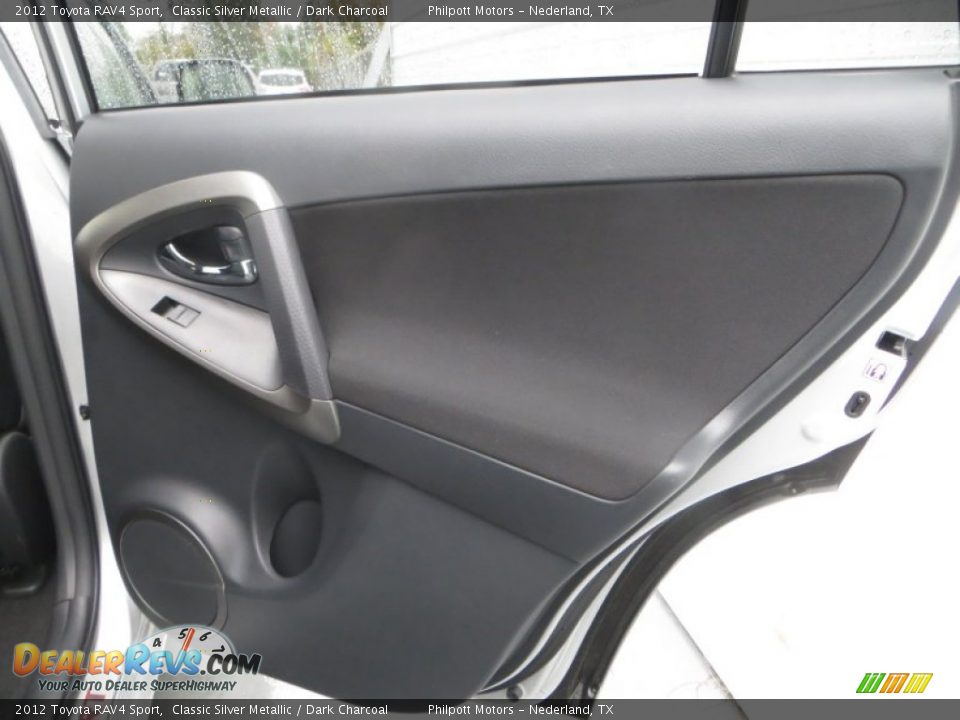 2012 Toyota RAV4 Sport Classic Silver Metallic / Dark Charcoal Photo #25