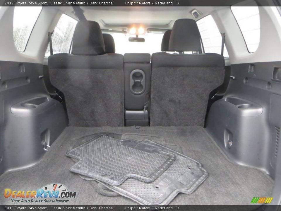 2012 Toyota RAV4 Sport Classic Silver Metallic / Dark Charcoal Photo #28