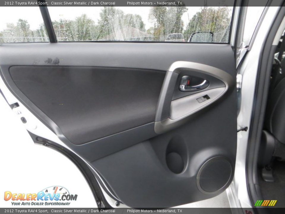 2012 Toyota RAV4 Sport Classic Silver Metallic / Dark Charcoal Photo #29
