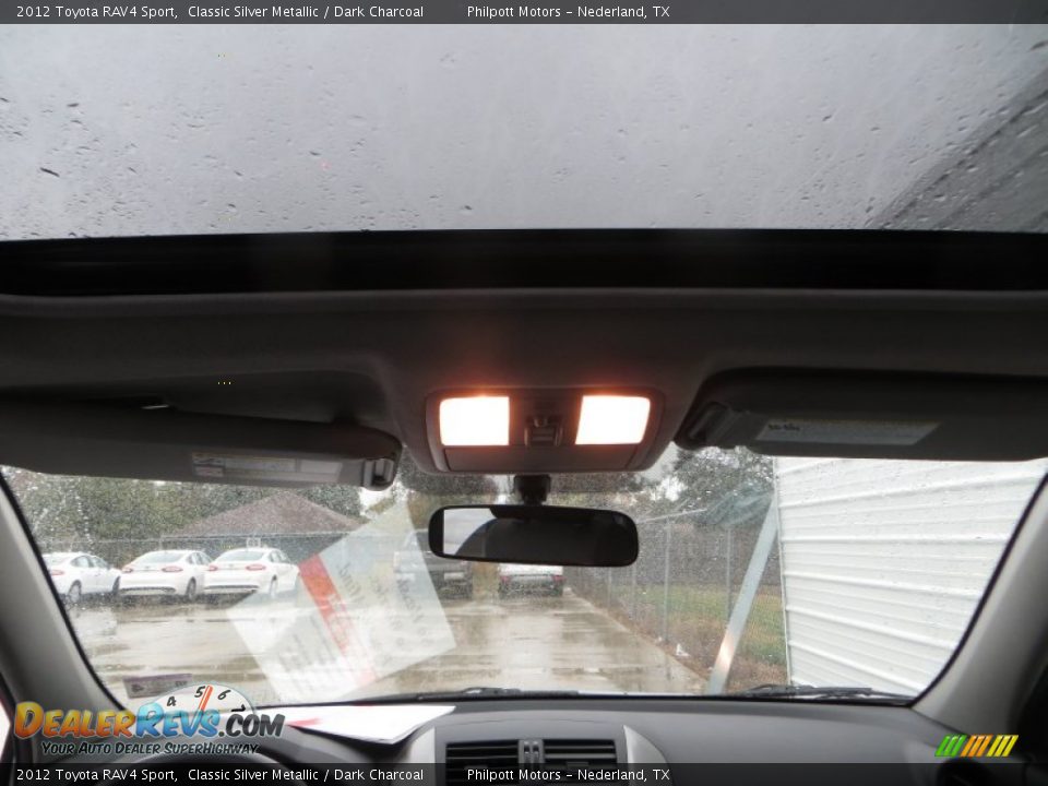2012 Toyota RAV4 Sport Classic Silver Metallic / Dark Charcoal Photo #36