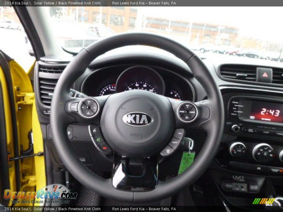 2014 Kia Soul ! Steering Wheel Photo #18