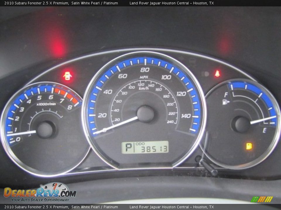 2010 Subaru Forester 2.5 X Premium Satin White Pearl / Platinum Photo #17