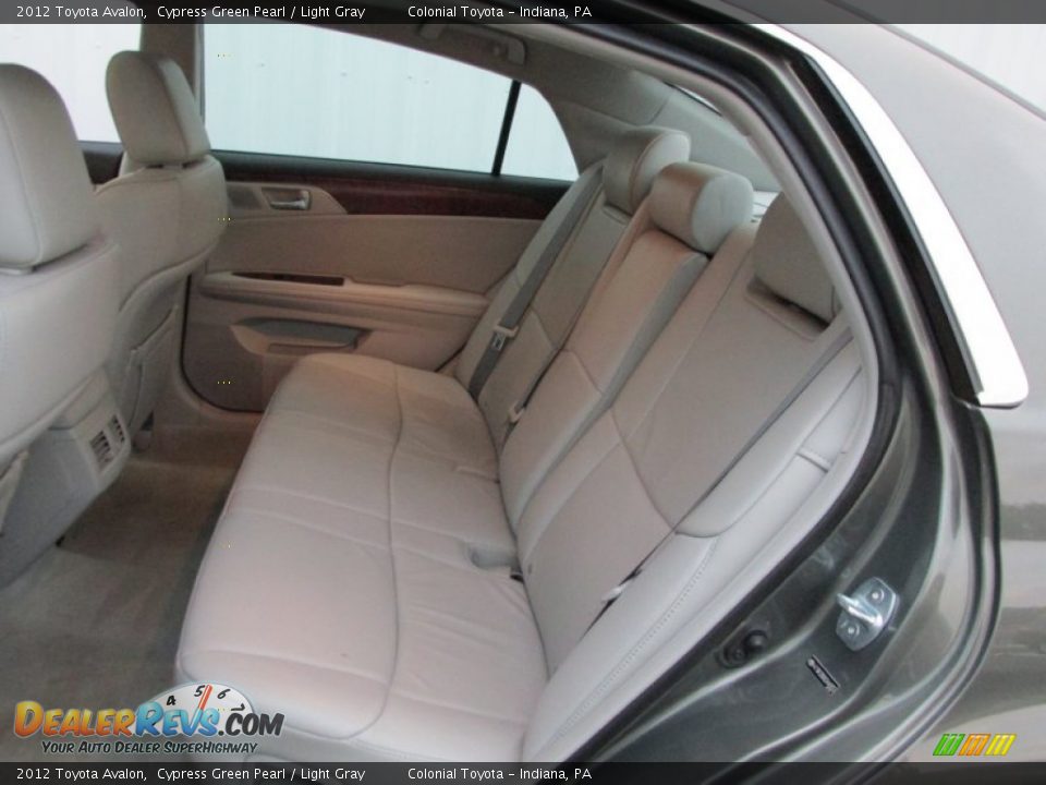 2012 Toyota Avalon Cypress Green Pearl / Light Gray Photo #11