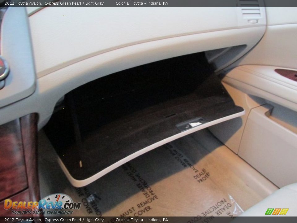 2012 Toyota Avalon Cypress Green Pearl / Light Gray Photo #17