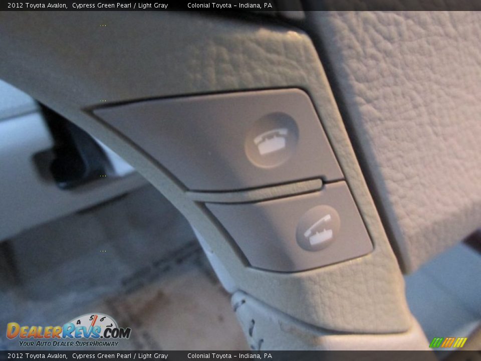 2012 Toyota Avalon Cypress Green Pearl / Light Gray Photo #18