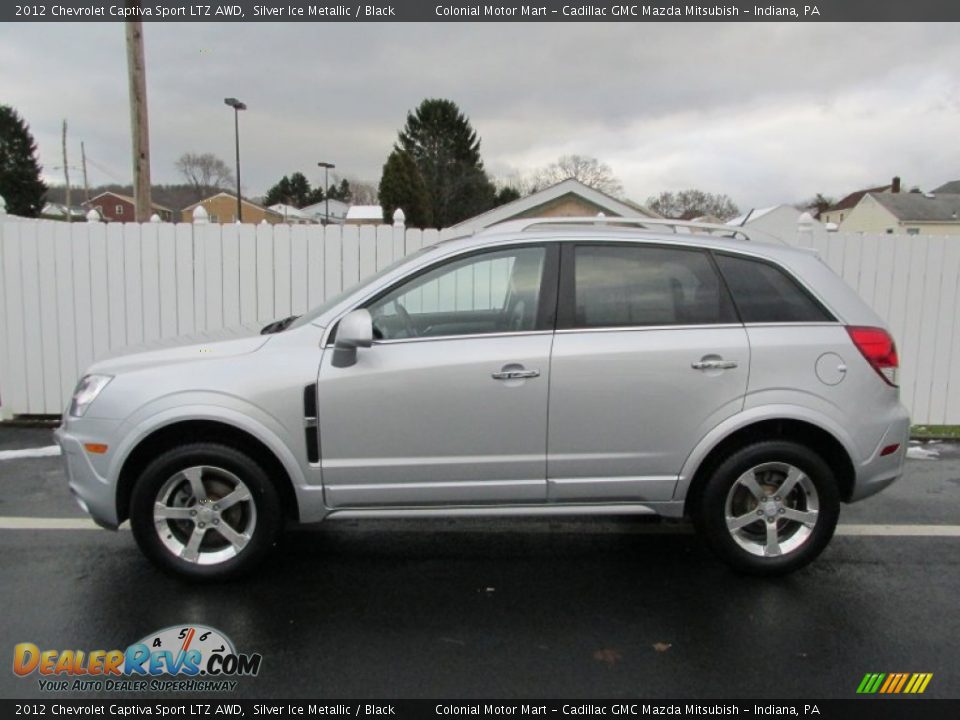 2012 Chevrolet Captiva Sport LTZ AWD Silver Ice Metallic / Black Photo #2