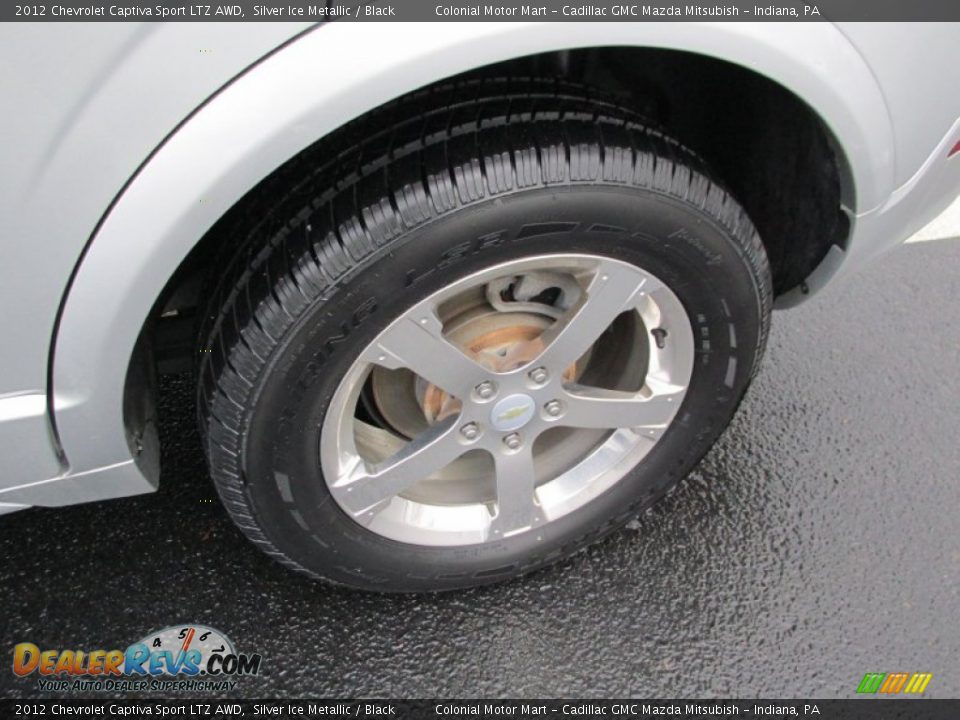 2012 Chevrolet Captiva Sport LTZ AWD Silver Ice Metallic / Black Photo #3