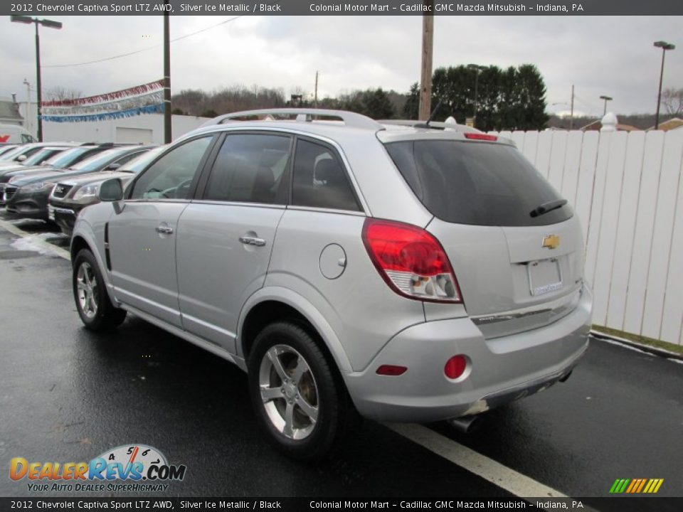2012 Chevrolet Captiva Sport LTZ AWD Silver Ice Metallic / Black Photo #4