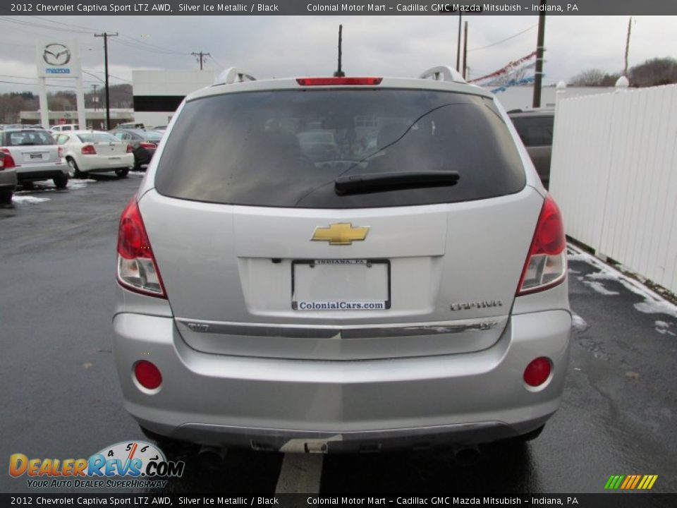2012 Chevrolet Captiva Sport LTZ AWD Silver Ice Metallic / Black Photo #5