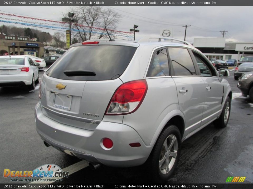 2012 Chevrolet Captiva Sport LTZ AWD Silver Ice Metallic / Black Photo #6