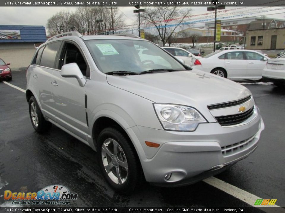 2012 Chevrolet Captiva Sport LTZ AWD Silver Ice Metallic / Black Photo #7