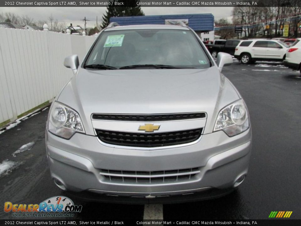 2012 Chevrolet Captiva Sport LTZ AWD Silver Ice Metallic / Black Photo #8
