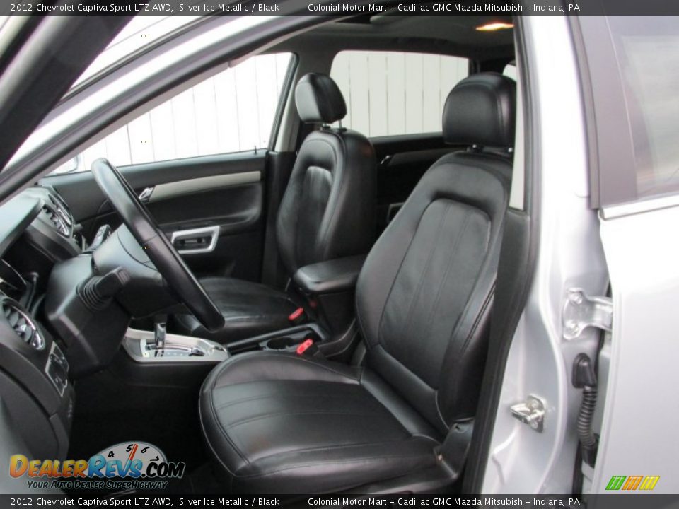 2012 Chevrolet Captiva Sport LTZ AWD Silver Ice Metallic / Black Photo #11