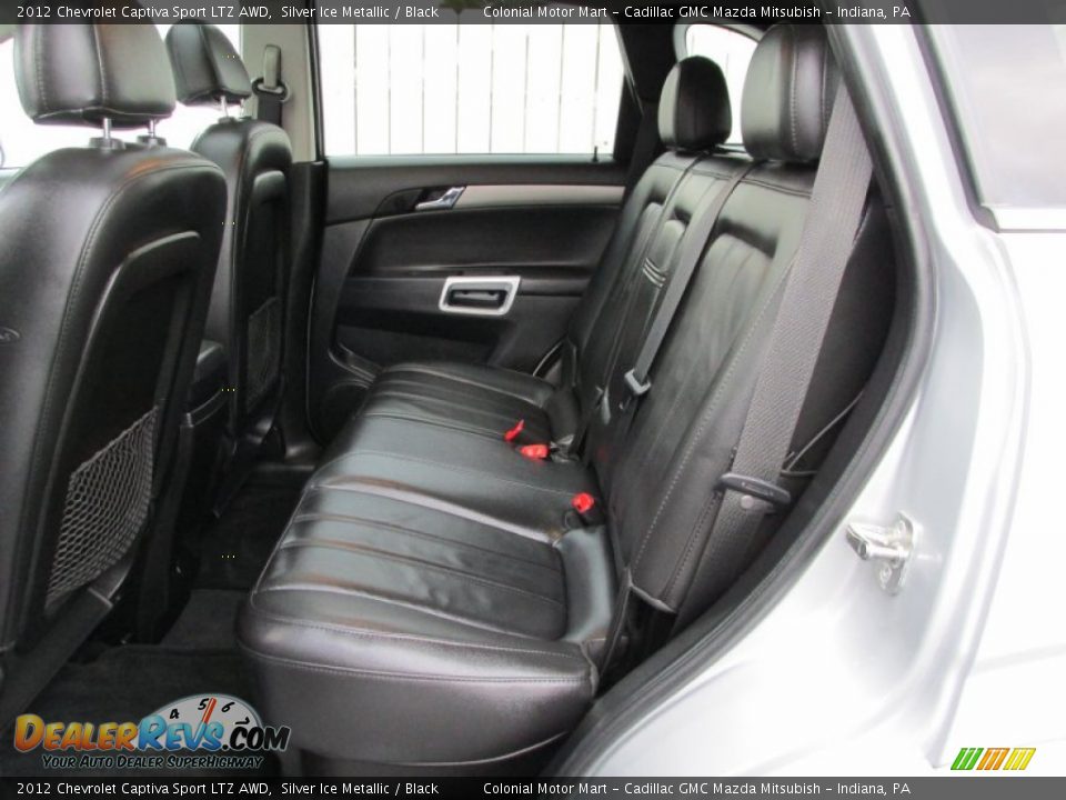 2012 Chevrolet Captiva Sport LTZ AWD Silver Ice Metallic / Black Photo #12