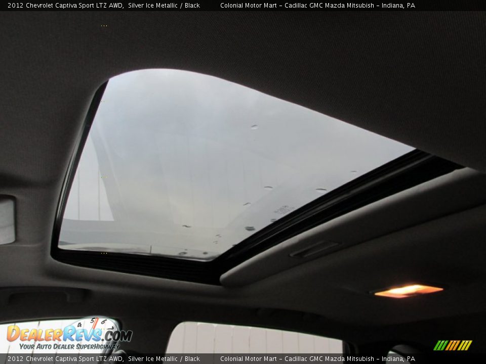 2012 Chevrolet Captiva Sport LTZ AWD Silver Ice Metallic / Black Photo #13