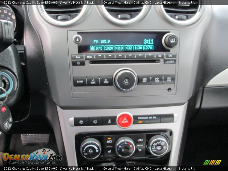 2012 Chevrolet Captiva Sport LTZ AWD Silver Ice Metallic / Black Photo #15